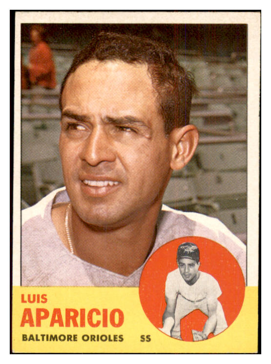 1963 Topps Baseball #205 Luis Aparicio Orioles EX-MT 534325