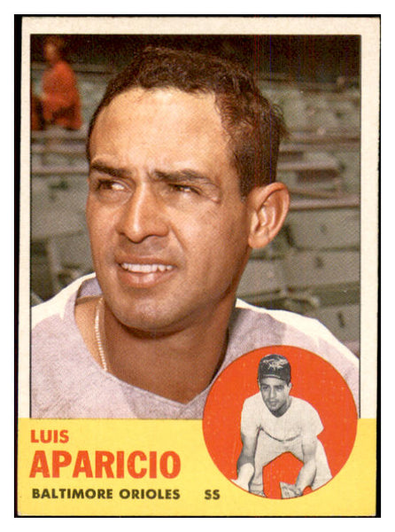 1963 Topps Baseball #205 Luis Aparicio Orioles EX-MT 534325