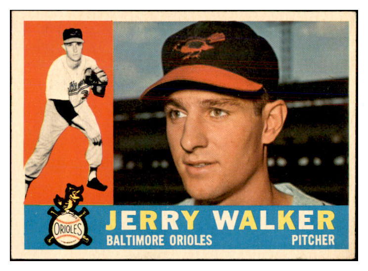 1960 Topps Baseball #540 Jerry Walker Orioles EX-MT 534337