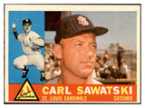 1960 Topps Baseball #545 Carl Sawatski Cardinals EX 534341