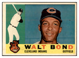 1960 Topps Baseball #552 Walt Bond Indians EX 534344