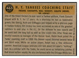 1960 Topps Baseball #465 Bill Dickey Yankees EX-MT 534349