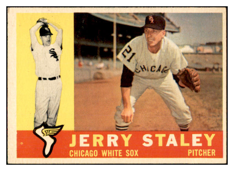 1960 Topps Baseball #510 Jerry Staley White Sox EX 534354
