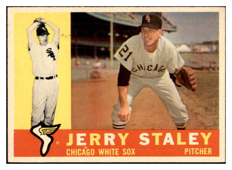 1960 Topps Baseball #510 Jerry Staley White Sox EX-MT 534358