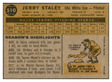 1960 Topps Baseball #510 Jerry Staley White Sox EX-MT 534358