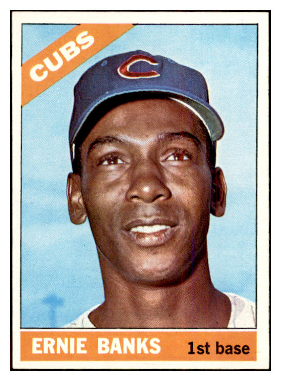 1966 Topps Baseball #110 Ernie Banks Cubs NR-MT 534365