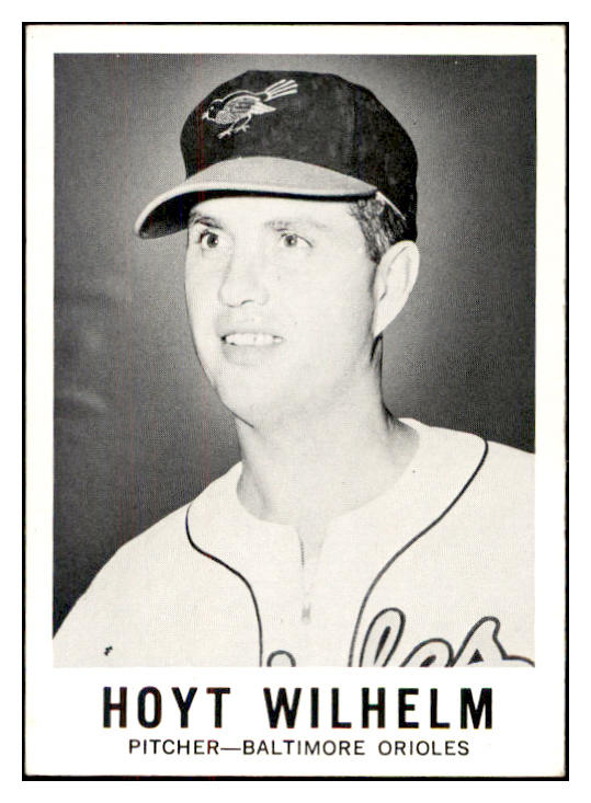 1960 Leaf Baseball #069 Hoyt Wilhelm Orioles EX-MT 534369