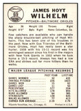 1960 Leaf Baseball #069 Hoyt Wilhelm Orioles EX-MT 534369