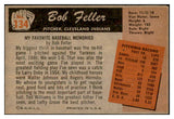1955 Bowman Baseball #134 Bob Feller Indians VG 534371