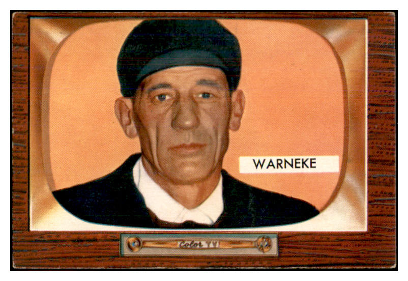 1955 Bowman Baseball #299 Lon Warneke Umpire EX 534377
