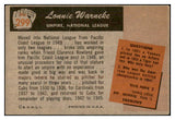1955 Bowman Baseball #299 Lon Warneke Umpire EX 534377