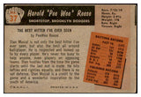 1955 Bowman Baseball #037 Pee Wee Reese Dodgers VG-EX 534379