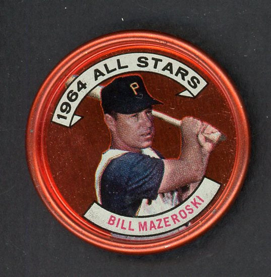 1964 Topps Baseball Coins #143 Bill Mazeroski A.S. Pirates NR-MT 534382