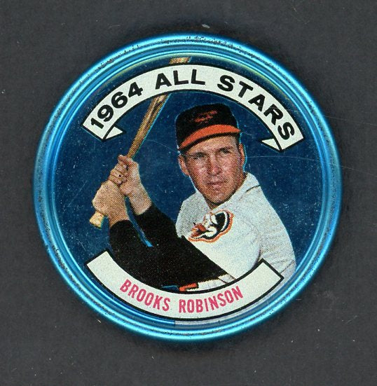 1964 Topps Baseball Coins #125 Brooks Robinson A.S. Orioles EX-MT 534386