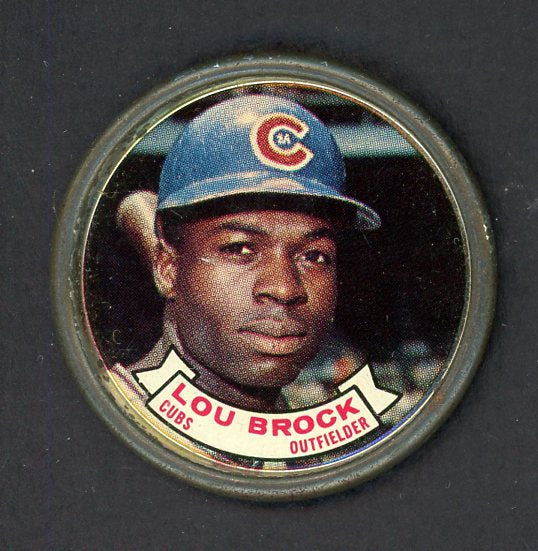 1964 Topps Baseball Coins #097 Lou Brock Cubs VG 534388