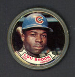 1964 Topps Baseball Coins #097 Lou Brock Cubs VG 534388