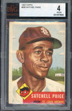 1953 Topps Baseball #220 Satchel Paige Browns BVG 4 VG-EX 534389