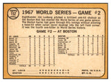 1968 Topps Baseball #152 World Series Game 2 Yastrzemski EX-MT 534419