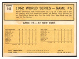 1963 Topps Baseball #146 World Series Game 5 Tom Tresh EX 534443