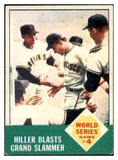 1963 Topps Baseball #145 World Series Game 4 Chuck Hiller VG-EX 534448