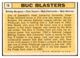 1963 Topps Baseball #018 Roberto Clemente Smoky Burgess VG 534450