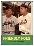 1963 Topps Baseball #068 Duke Snider Gil Hodges VG 534451