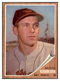 1962 Topps Baseball #045 Brooks Robinson Orioles VG-EX 534462