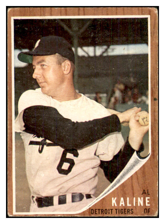 1962 Topps Baseball #150 Al Kaline Tigers VG 534463