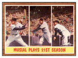 1962 Topps Baseball #317 Stan Musial IA Cardinals EX-MT 534466