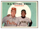 1959 Topps Baseball #317 Willie Mays Richie Ashburn EX-MT 534471