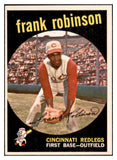 1959 Topps Baseball #435 Frank Robinson Reds EX-MT 534472