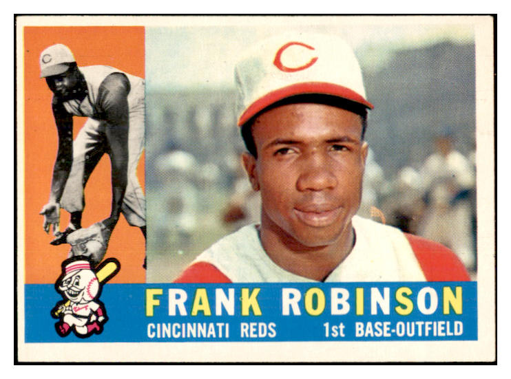 1960 Topps Baseball #490 Frank Robinson Reds EX+/EX-MT 534479