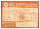 1964 Topps #179 Carl Warwick Colt .45s Signed Autographed 534548