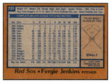 1978 Topps #720 Fergie Jenkins Red Sox Signed Autographed 534574