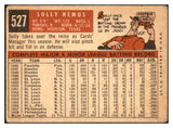 1959 Topps #527 Solly Hemus Cardinals Signed Autographed 534595