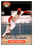 1994 Nabisco Bob Gibson Cardinals Signed Autographed 534617