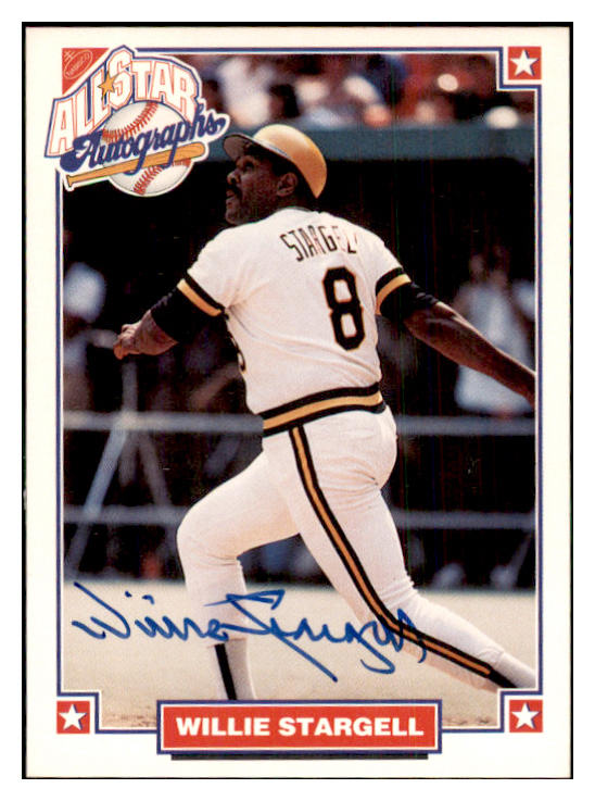 1993 Nabisco Willie Stargell Signed Autographed 534620