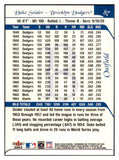2003 Flair Greats #087 Duke Snider Dodgers Signed Autographed 534638
