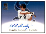 2002 Topps #TA9 Magglio Ordonez White Sox Signed Autographed 534639