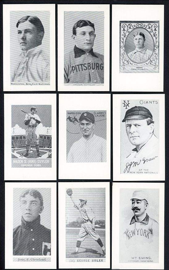 1964-77 Sports Hobbyist Near Set (-2) EX-MT Wagner Lajoie 534668