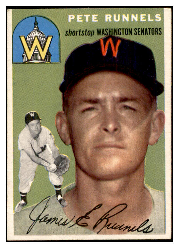 1954 Topps Baseball #006 Pete Runnels Senators EX-MT 534669