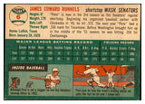 1954 Topps Baseball #006 Pete Runnels Senators EX-MT 534669