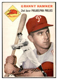 1954 Topps Baseball #024 Granny Hamner Phillies EX-MT 534675