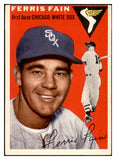 1954 Topps Baseball #027 Ferris Fain White Sox EX-MT 534676