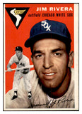 1954 Topps Baseball #034 Jim Rivera White Sox EX-MT 534681