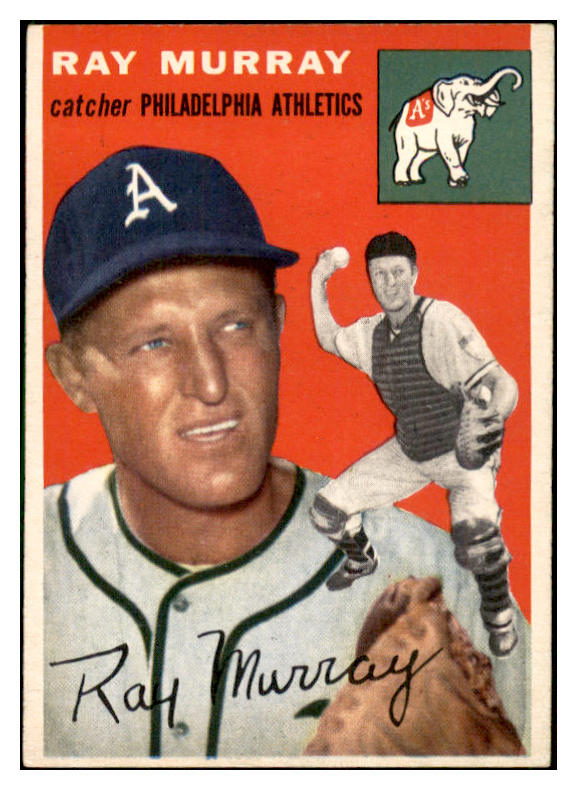 1954 Topps Baseball #049 Ray Murray A's EX-MT 534690