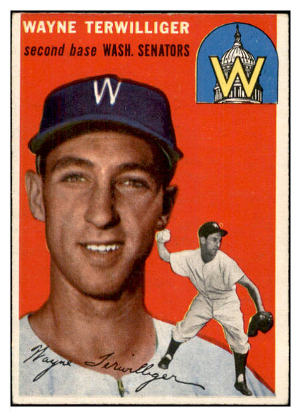 1954 Topps Baseball #073 Wayne Terwilliger Senators EX-MT 534710