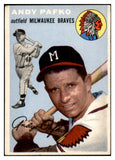 1954 Topps Baseball #079 Andy Pafko Braves EX-MT 534716