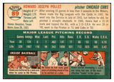 1954 Topps Baseball #089 Howie Pollet Cubs EX-MT 534723