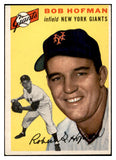 1954 Topps Baseball #099 Bobby Hofman Giants EX-MT 534729